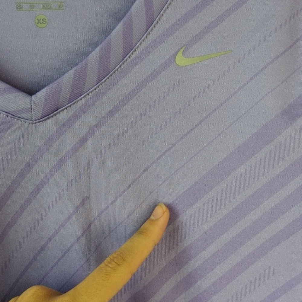 Nike Dri-Fit Purple Long sleeve top, sz: XS - Picture 5 of 9